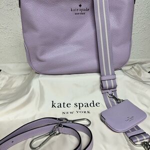 NWOT Kate Spade Lavender Crossbody Bag